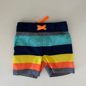 Cat and Jack baby boy swim shorts Size 9 months